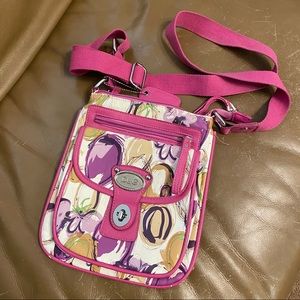 Floral Flower Print Cross Body Bag PURSE